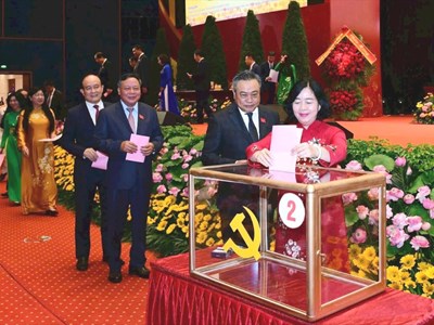 Ban Chấp hành Đảng bộ TP Hà Nội khoá XVIII, nhiệm kỳ 2025 - 2030