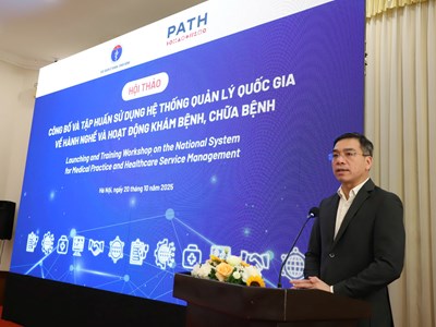 Người hành nghề và cơ sở khám, chữa bệnh sẽ được quản lý trên hệ thống quốc gia