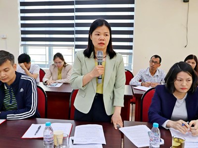 Xã Đoài Phương lấy ý kiến đóng góp vào dự thảo các văn kiện trình Đại hội lần thứ XIV của Đảng 