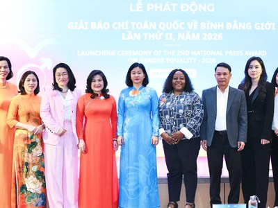 Phát động Giải Báo chí toàn quốc về bình đẳng giới lần thứ II, năm 2026