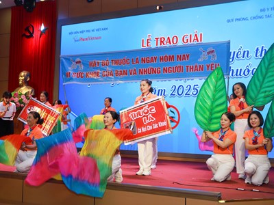 Truyền thông phòng, chống tác hại của thuốc lá bằng các vũ điệu nghệ thuật