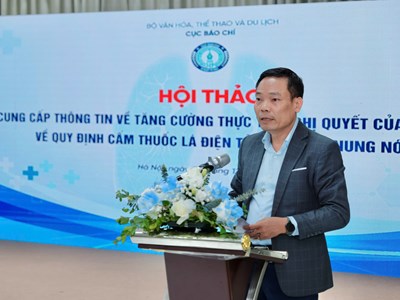 Tăng cường thực thi Nghị quyết của Quốc hội về cấm thuốc lá điện tử, thuốc lá nung nóng