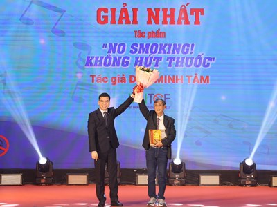 Tổng kết và trao giải cuộc thi “Sáng tác bài hát về phòng, chống tác hại của thuốc lá“