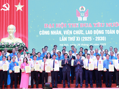 Hơn 186.000 sáng kiến của đoàn viên, người lao động làm lợi hơn 17.500 tỉ đồng