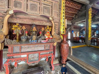 Bắc Ninh: “Một chạm” để tham quan đình Đình Bảng