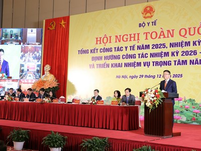 Định hướng lớn của ngành Y tế giai đoạn mới: Hoàn thiện thể chế, tháo gỡ điểm nghẽn