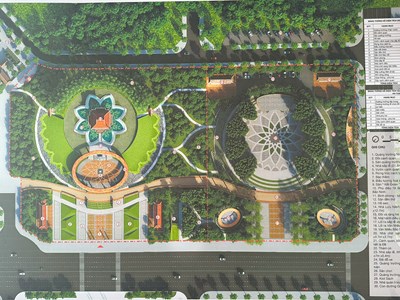 Bắc Ninh: Khẩn trương thực hiện các công việc để hoàn thành Dự án Công viên Văn Miếu