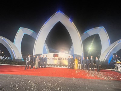 Khánh thành công trình Công viên trung tâm xã Gia Lâm