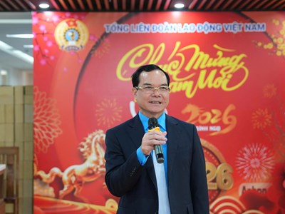 Phát huy tinh thần chăm lo cho đoàn viên Công đoàn ngay từ đầu Xuân  