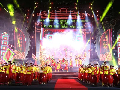 Khai mạc Lễ hội đền Trần Hưng Yên 2026, rực sáng hào khí Đông A