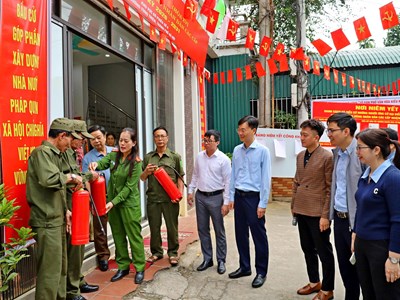 Hà Nội: Hoàn tất công tác chuẩn bị, bố trí lực lượng trực tại điểm bỏ phiếu