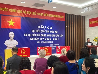 Hà Nội: 352 khu vực bầu cử đạt tỉ lệ 100% cử tri trong danh sách đi bỏ phiếu