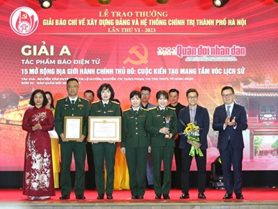 Hơn 300 tác phẩm tham dự Giải Báo chí về xây dựng Đảng bộ Thủ đô
