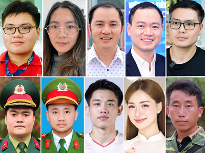 Công bố 10 Gương mặt trẻ Việt Nam tiêu biểu và 9 Gương mặt triển vọng năm 2025