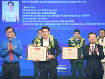 Lễ trao Giải thưởng Gương mặt trẻ Việt Nam tiêu biểu năm 2025