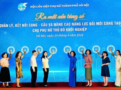 Phụ nữ Thủ đô ứng dụng công nghệ chuyển đổi số trong kinh tế tập thể