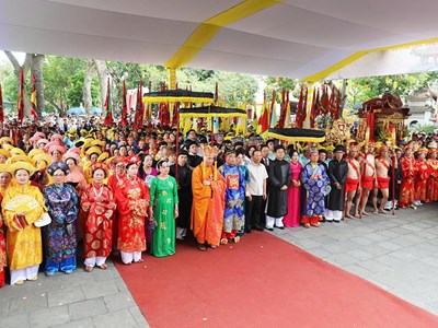 Đền Đô vào hội: Hành trình trở về cội nguồn triều Lý