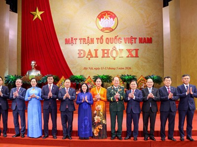 12 vị tham gia Ban Thường trực UBTƯ MTTQ Việt Nam khóa XI