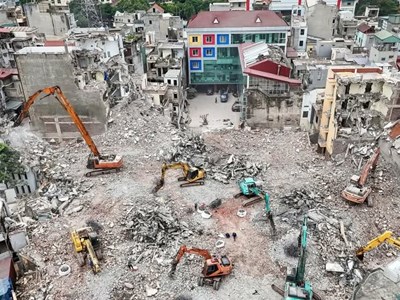 Hà Nội đang triển khai giải phóng mặt bằng hơn 1.400 dự án