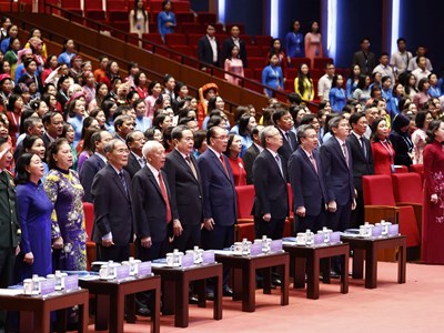 Khai mạc trọng thể Đại hội đại biểu toàn quốc Hội LHPN Việt Nam lần thứ XIV