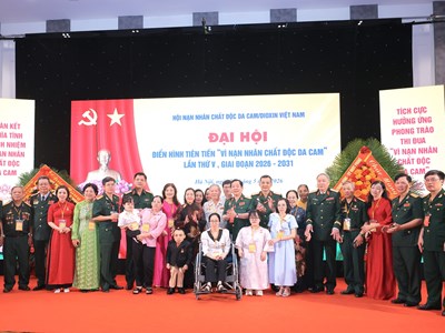 Nhiều hoạt động kỷ niệm hành trình 65 năm xoa dịu nỗi đau da cam