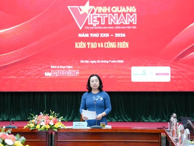 Học viện Âm nhạc Quốc gia Việt Nam được vinh danh tại Chương trình Vinh quang Việt Nam 2026