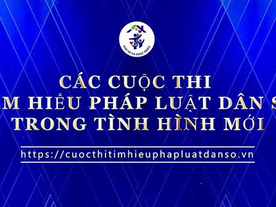 Tìm hiểu chính sách dân số và phát triển qua cuộc thi trực tuyến