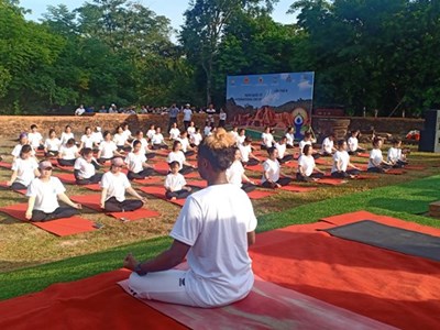 Tổ chức Ngày quốc tế Yoga 2024 tại Quảng Nam