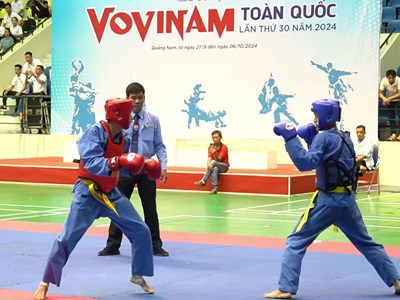 Khai mạc giải vô địch Vovinam toàn quốc năm 2024