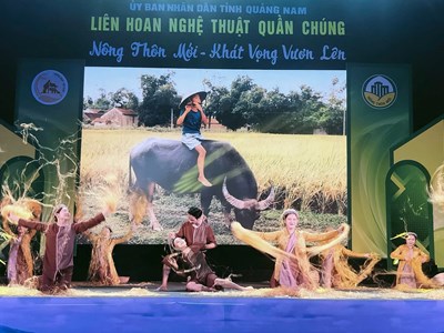Liên hoan nghệ thuật quần chúng các xã xây dựng nông thôn mới năm 2024