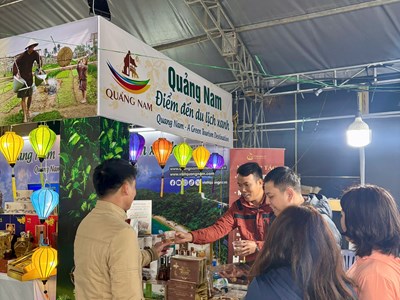 Quảng bá du lịch nông thôn Quảng Nam tại Festival hoa Đà Lạt 2024