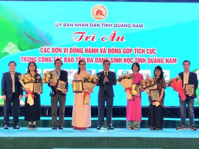Bế mạc Năm phục hồi đa dạng sinh học quốc gia – Quảng Nam 2024 