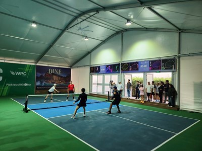 Gần 440 vận động viên tranh tài tại giải Pickleball vô địch các CLB 