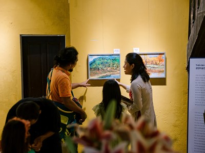 Đến Hội An, thưởng lãm tranh nghệ thuật của các nữ nghệ sĩ Hàn Quốc 