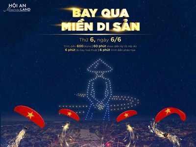 “Bay qua miền di sản”- Trải nghiệm mùa hè sôi động tại Đảo Ký ức Hội An