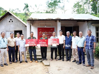 FVG chung tay, hỗ trợ xóa 10 nhà tạm tại Đà Nẵng