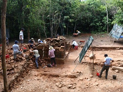 Những phát hiện mới sau tại nhóm tháp L Mỹ Sơn