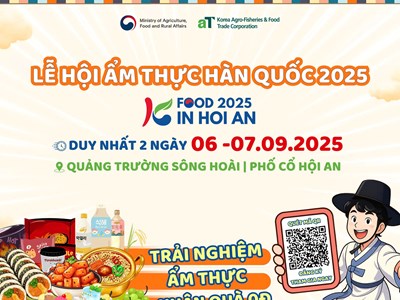 Đến Hội An, trải nghiệm hương vị và văn hóa ẩm thực Hàn Quốc 