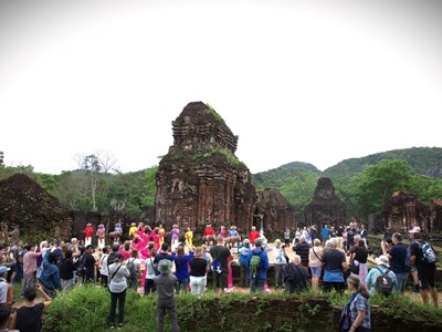Nhiều chương trình khuyến mãi dành cho khách đoàn tham quan Mỹ Sơn
