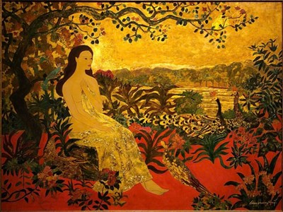 “Thiên đường hạ giới” trong tranh Loan Phương