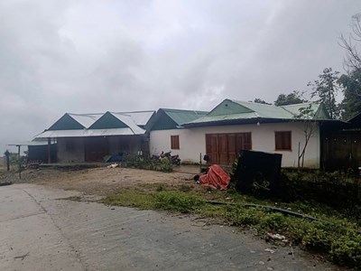 Xã Hùng Sơn tiếp tục di dời khẩn cấp hàng chục hộ dân trước nguy cơ sạt lở núi 