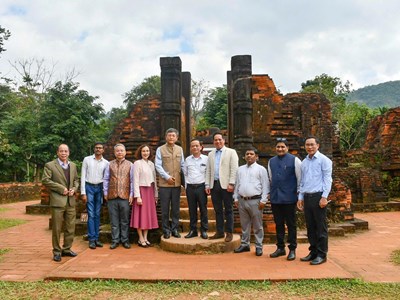 Đề xuất Chính phủ Ấn Độ hỗ trợ bảo tồn nhóm tháp A’ Mỹ Sơn