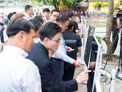 Hội An ra mắt hệ thống bán vé tham quan tự động  