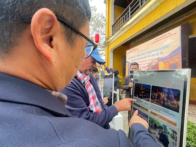 Vận hành giải pháp du lịch thông minh tại di sản Hội An