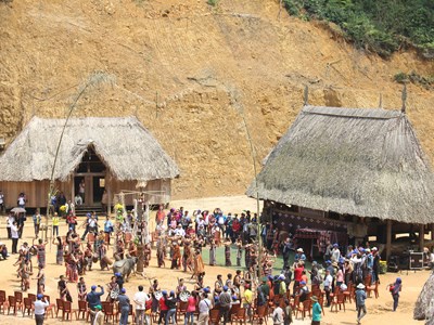 Làng Pơ ning phát triển du lịch xanh bền vững 