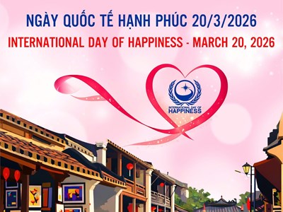 Các hoạt động hưởng ứng Ngày Quốc tế Hạnh phúc tại Hội An
