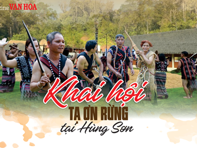 (Emagazine) Khai hội tạ ơn rừng tại Hùng Sơn