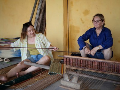 Hội An đưa nghề chiếu cói vào sản phẩm du lịch cộng đồng 