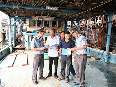 Chi đội Kiểm ngư số 3 đẩy mạnh tuyên truyền chống khai thác IUU