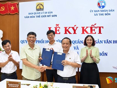 Tăng cường phối hợp bảo vệ di sản Mỹ Sơn